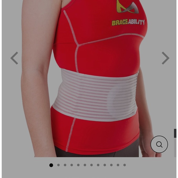 Braceability Umbilical & Abdominal Hernia Support Belt with Pad New Size S/M - Picture 1 of 2